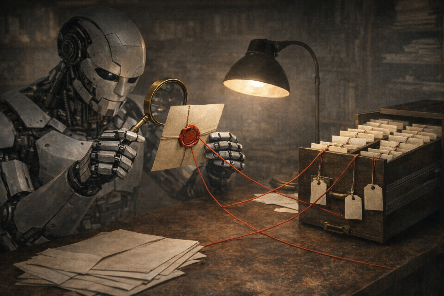 The autonomous verifier: an AI that arrives cold, inspects the record, and signs its verdict