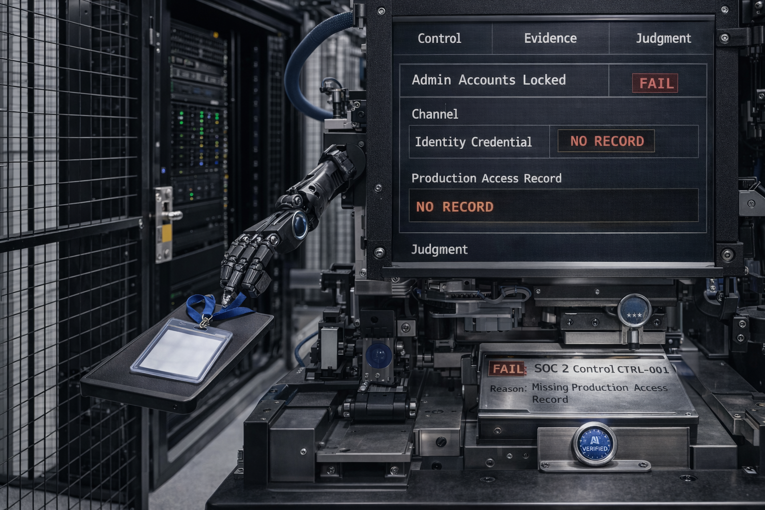 How to preserve the judgment behind an automated SOC 2 or ISO 27001 compliance check