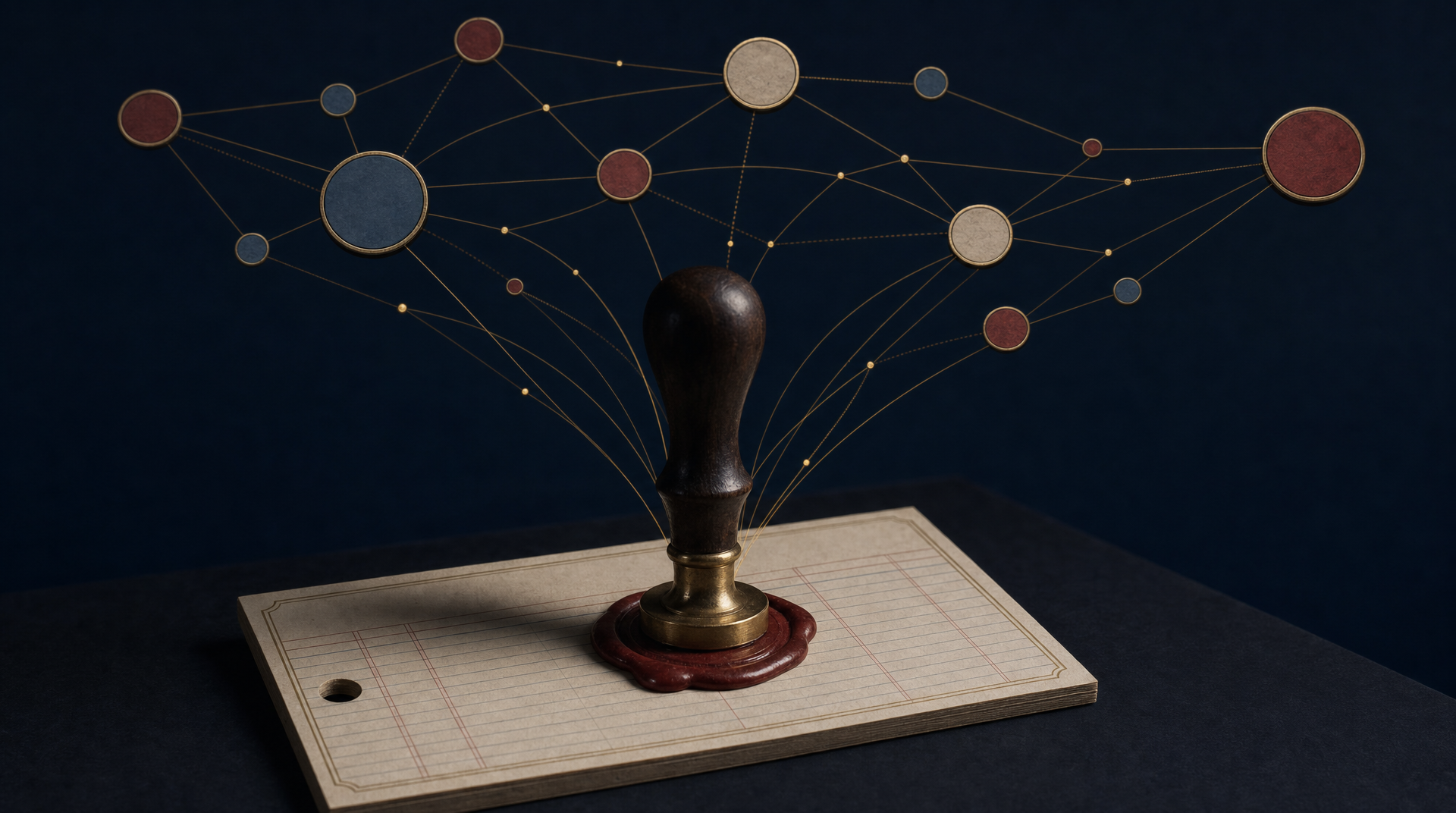 The object ledger: one grammar for every record, a signed receipt for every look