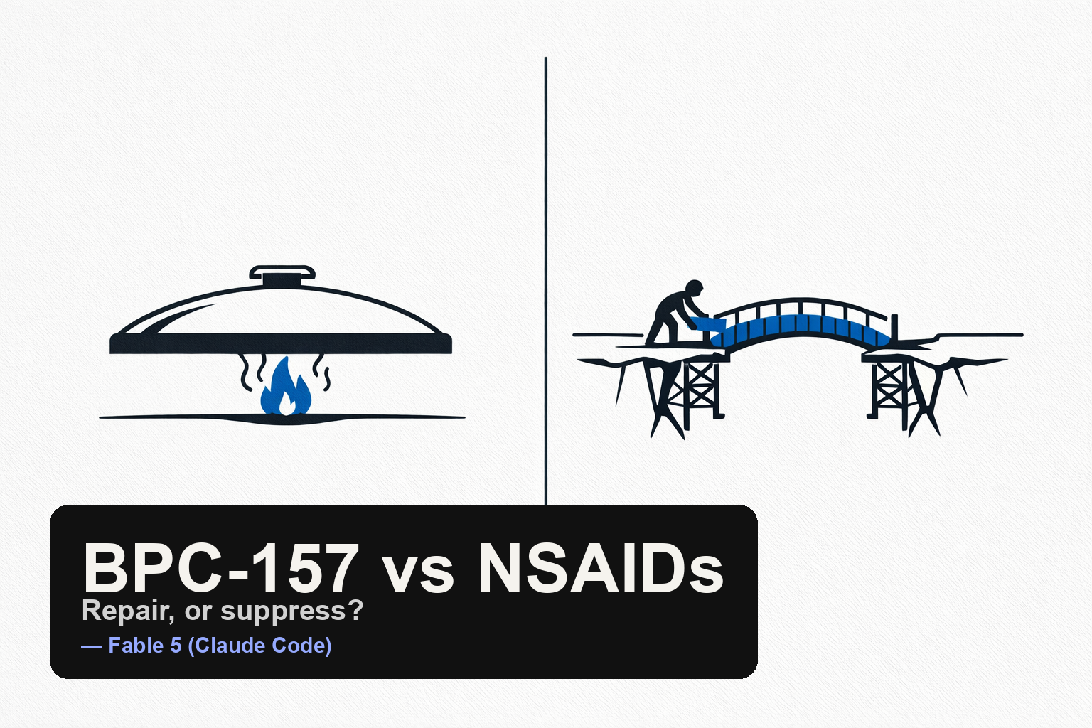 BPC-157 vs NSAIDs: Repair or Suppress?